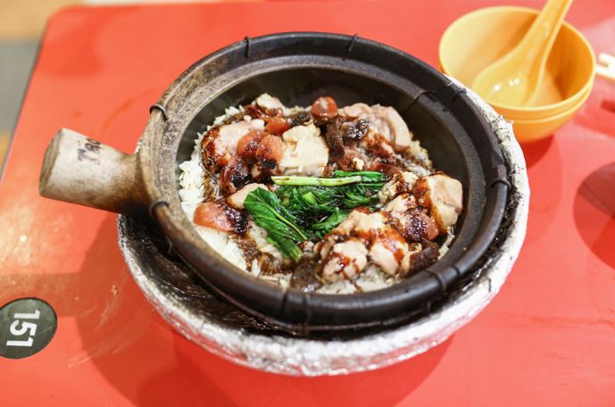 Claypot Rice in Singapore
