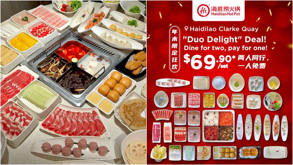 Singapore Haidilo clarke quay buffet