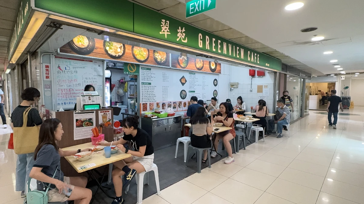 Singapore far east Greenview cafe must eat