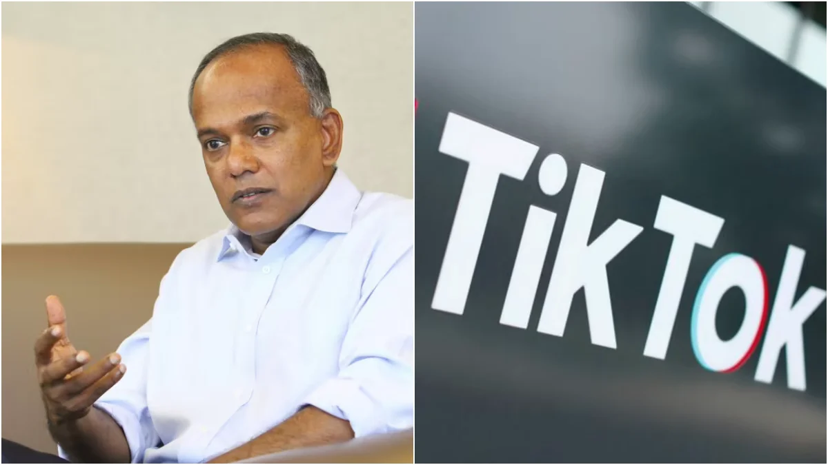 Shanmugam against tiktok