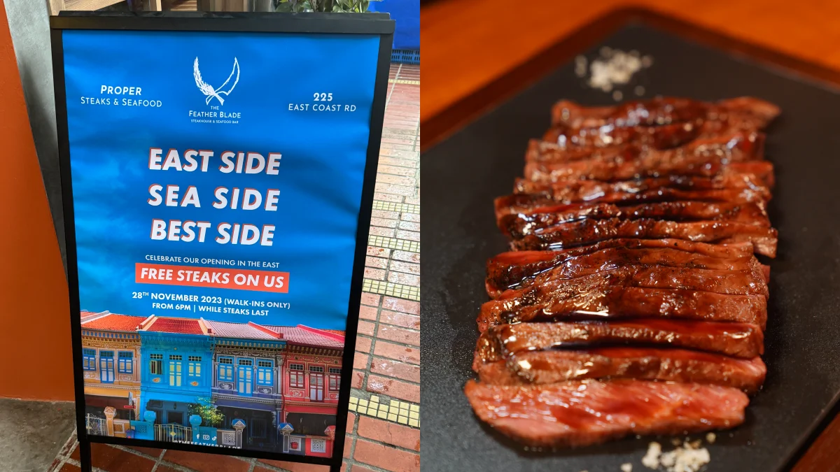 The feather blade steak openning east coast