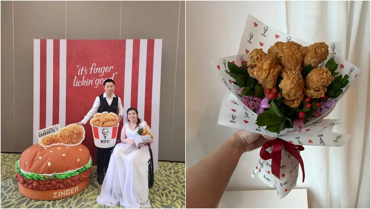 Wedding at KFC