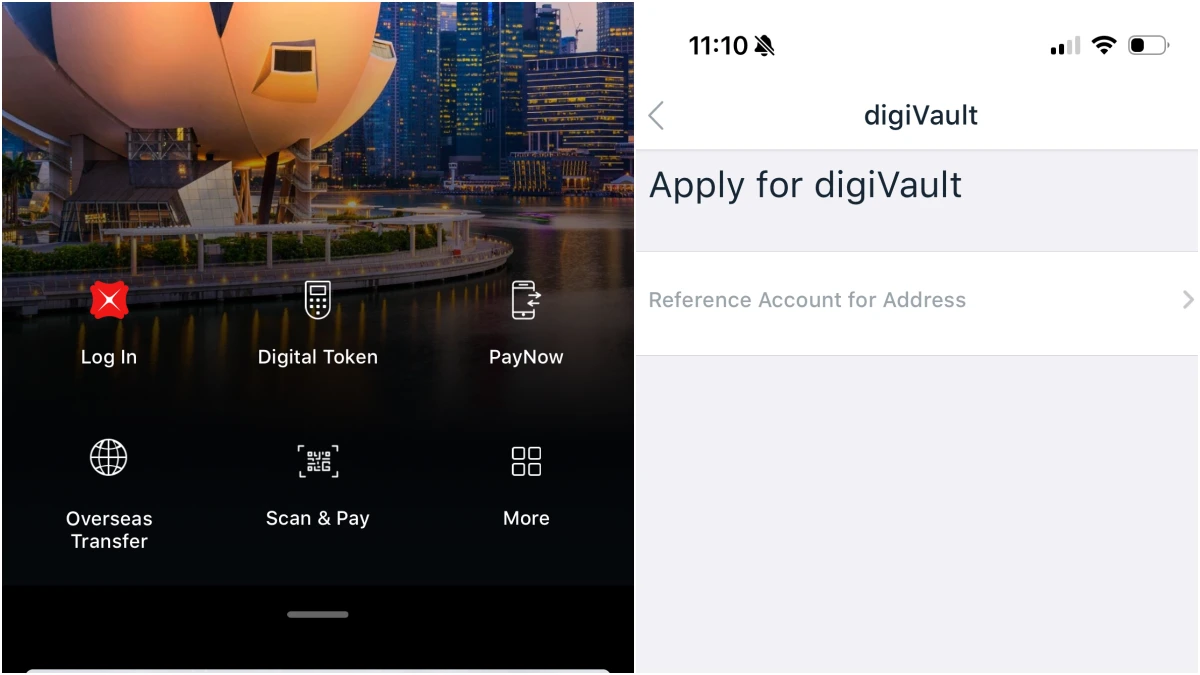 DBS Set up digit value