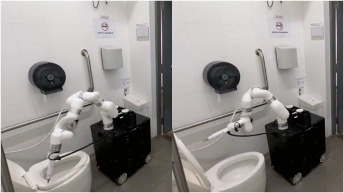 2024 Toilet cleaner robots